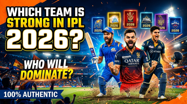 which team is strong in ipl 2026